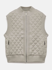 Mint Velvet Стеганый хлопок Blend Gilet - Image 6 of 7