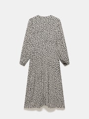 Mint Velvet Black Floral Print Midi Dress - Image 7 of 7