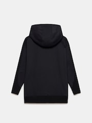 Mint Velvet Black Knit Hoodie - Image 7 of 7