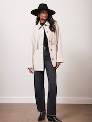 Mint Velvet Cream Tassel Detail Jacket - Image 3 of 7