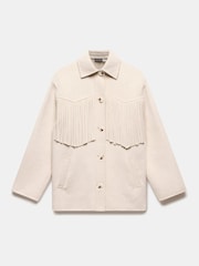 Mint Velvet Cream Tassel Detail Jacket - Image 6 of 7