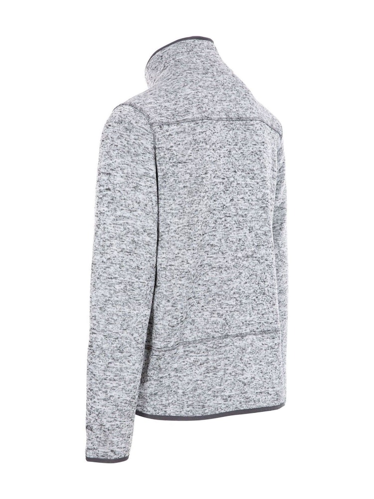 Trespass Male Grey Bingham Fleece - Image 2 of 2