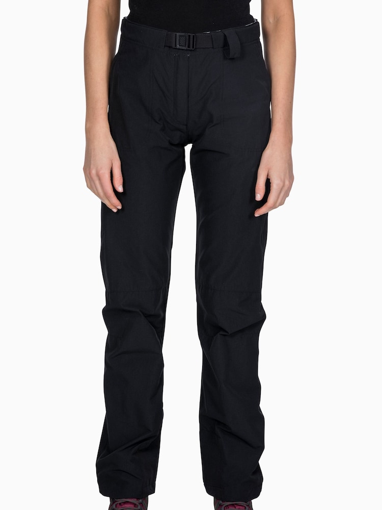 Trespass Female Escaped Stretch Black Trousers - Image 1 of 6