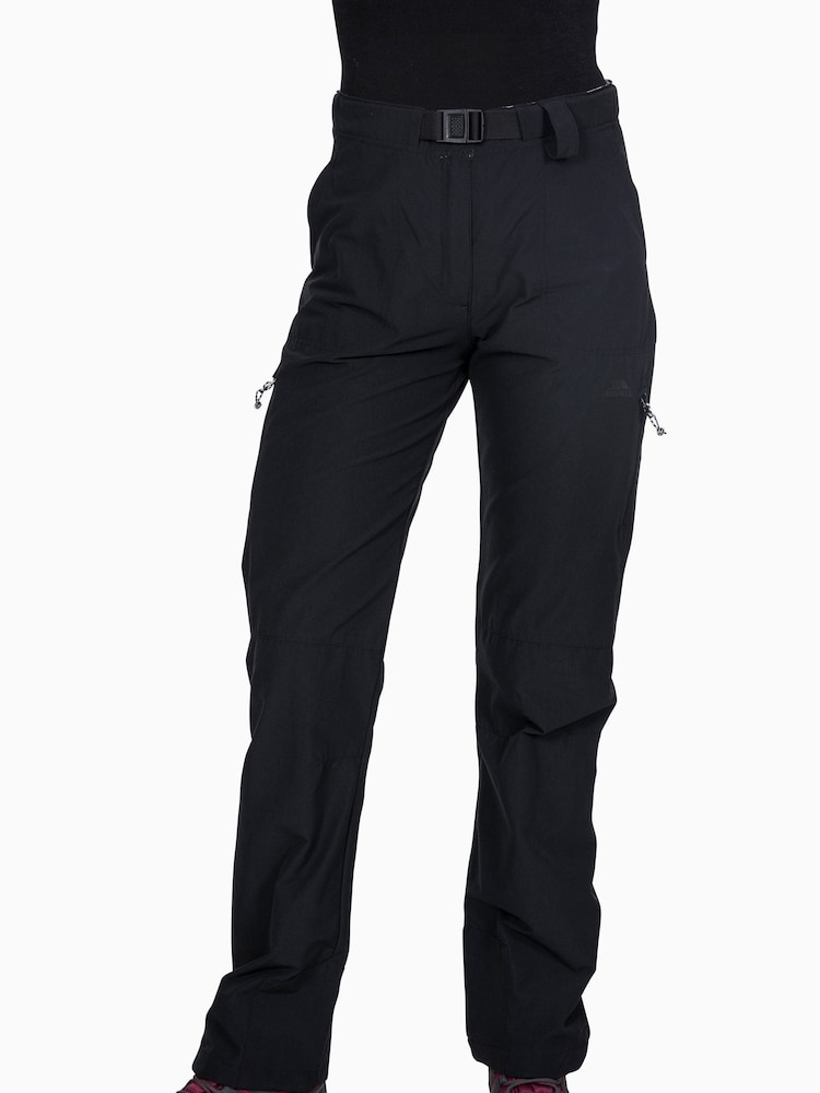 Trespass Female Escaped Stretch Black Trousers - Image 4 of 6