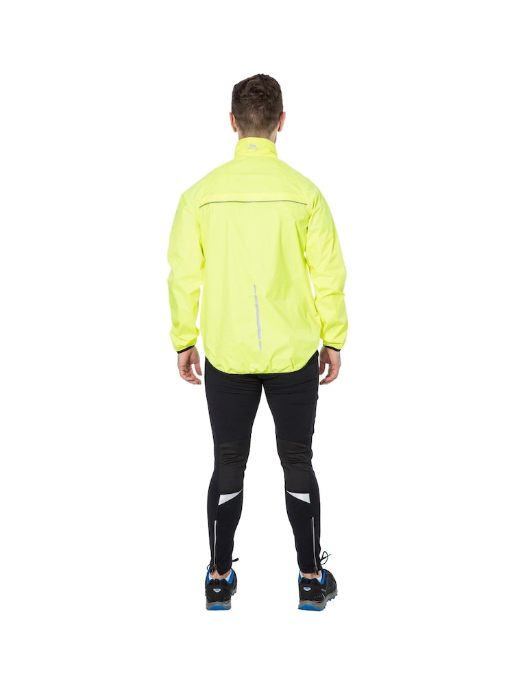 Trespass Male Yellow Retract Active Packaway Jacket - Image 2 of 7 Trespass Male Yellow Retract Active Packaway Jacket - Image 2 of 7