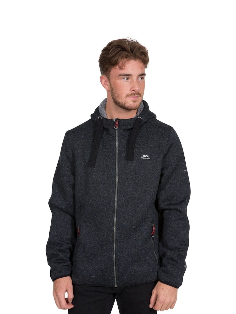 Trespass Male Black Tableypipe Fleece - Image 1 of 3