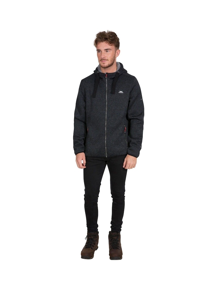 Trespass Male Black Tableypipe Fleece - Image 2 of 3