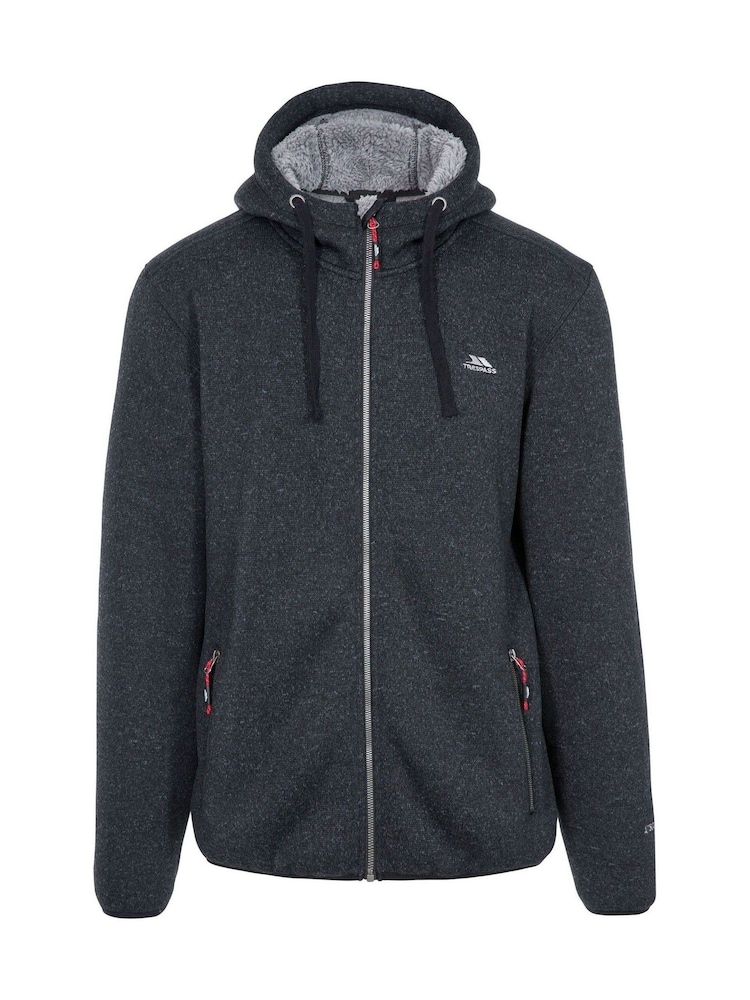Trespass Male Black Tableypipe Fleece - Image 3 of 3