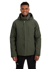Trespass Male Green Discott Jacket - Imagen 1 de 6