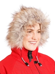 Trespass Female Red Caption Jacket - Image 2 of 6