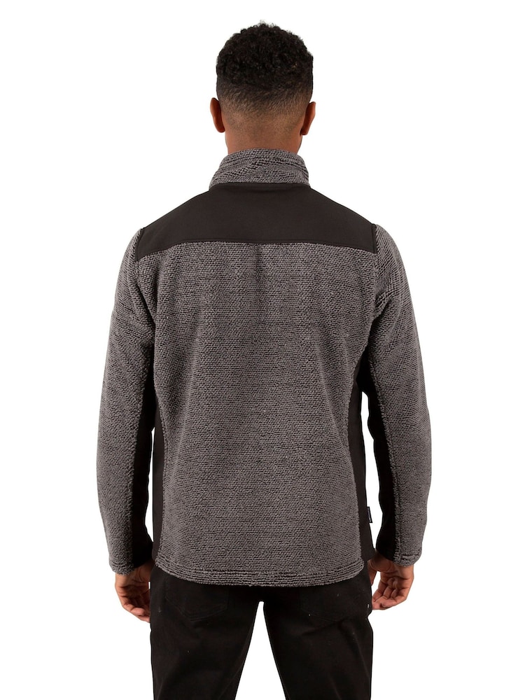 Trespass Male Grey Faratino Fleece - Image 2 of 4