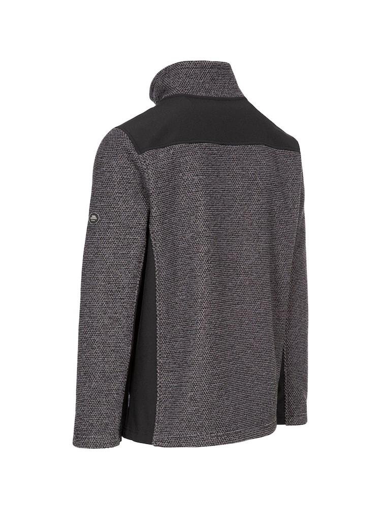 Trespass Male Grey Faratino Fleece - Image 4 of 4 Trespass Male Grey Faratino Fleece - Image 4 of 4