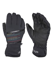 Trespass Female Kay Woven Black Gloves - Image 1 of 2