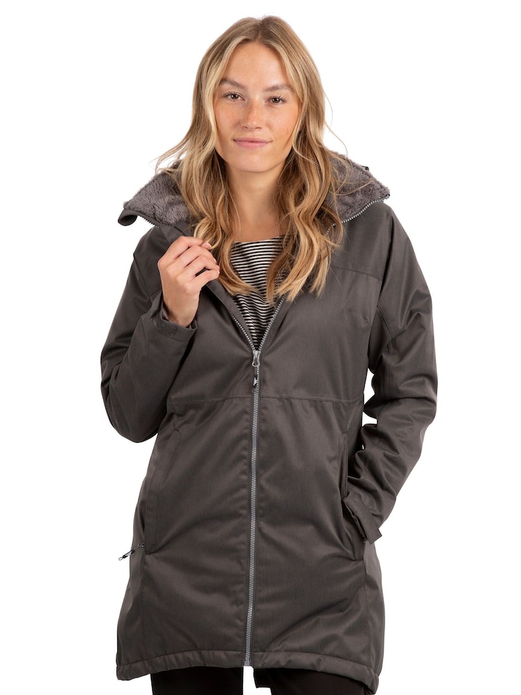 Женская серая куртка Trespass Wintry Jacket - Изображение 1 из 7