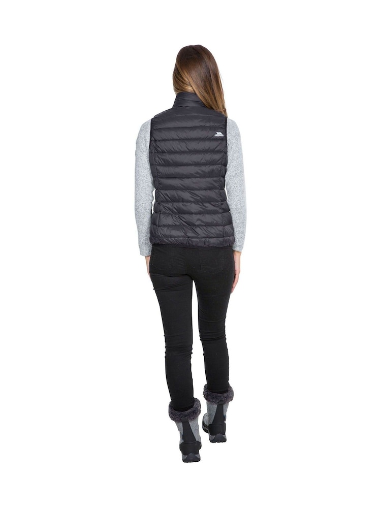 Trespass Female Giana Down Black Gilet - Imagen 2 de 8