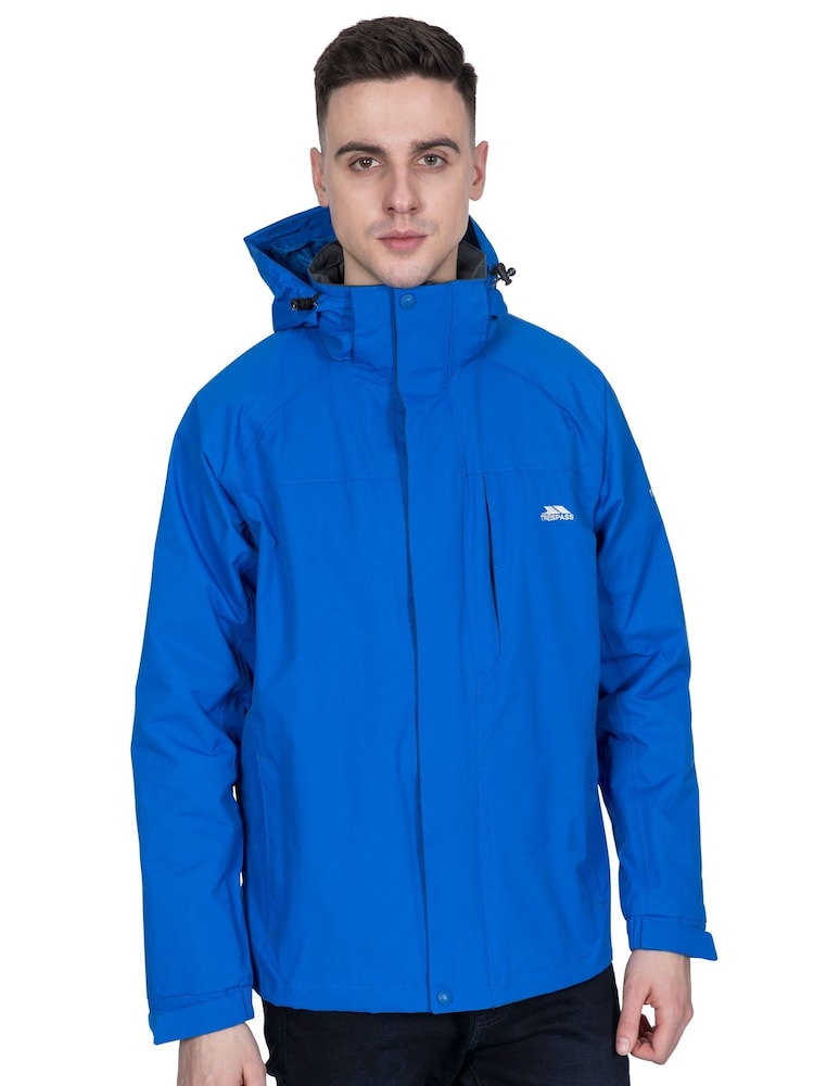 Trespass Male Blue Edwards Ii Jacket - Imagen 2 de 8