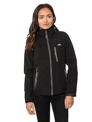 Trespass Female Bela Ii Softshell Black Jacket - Image 1 of 10