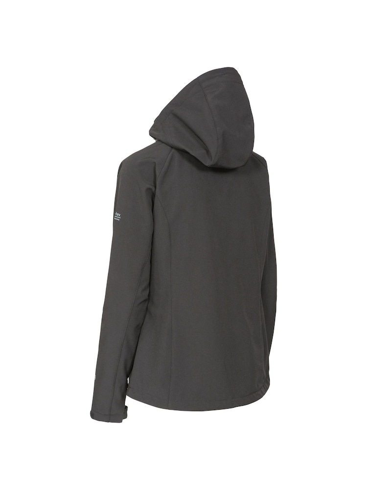 Trespass Female Bela Ii Softshell Black Jacket - Image 10 of 10