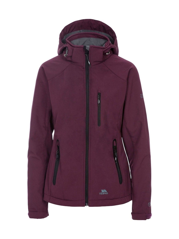 Trespass Female Red Bela Ii Softshell Jacket - Image 1 of 2
