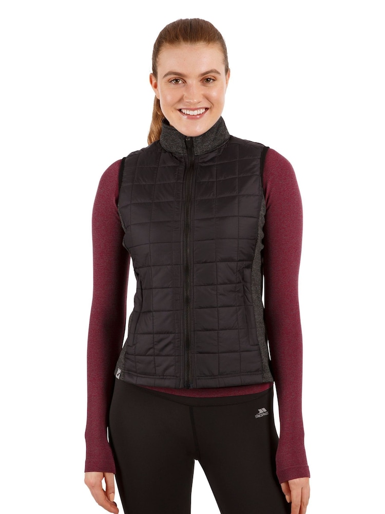 Trespass Lyla Femal Active Black Gilet - Image 1 of 6