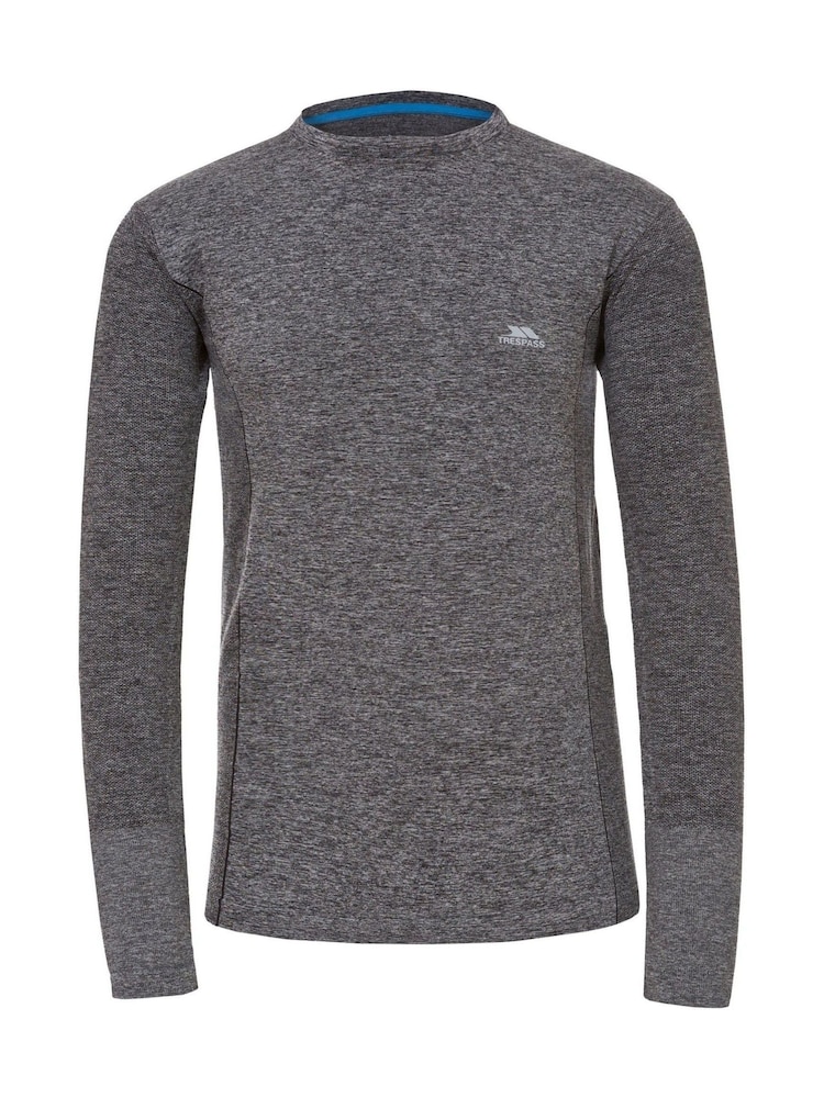 Trespass Male Timo Active Black Top - Image 1 of 2