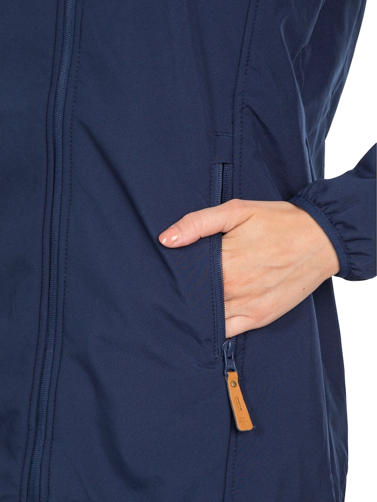 Veste Trespass Softshell Bleu Kristen pour femme - Image 4 of 6