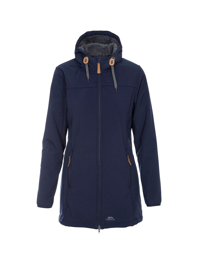 Veste Trespass Softshell Bleu Kristen pour femme - Image 5 of 6