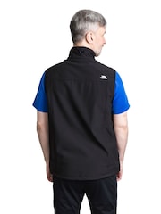 Trespass Male Vassus Softshell Black Gilet - Image 2 of 6