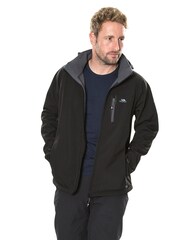 Trespass Male Accelerator Ii Softshell Black Jacket - Image 2 of 7