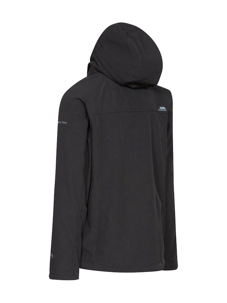 Trespass Male Accelerator Ii Softshell Black Jacket - Image 7 of 7