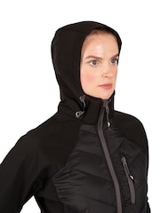 Trespass Female Elvira Softshell Black Jacket - Image 2 of 6