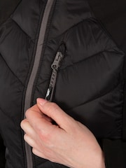 Trespass Female Elvira Softshell Black Jacket - Image 3 of 6