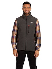 Trespass Male Jynxless Fleece Black Gilet - Imagen 1 de 7