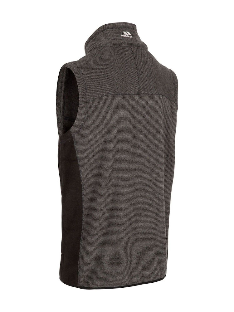 Trespass Male Jynxless Fleece Black Gilet - Imagen 7 de 7