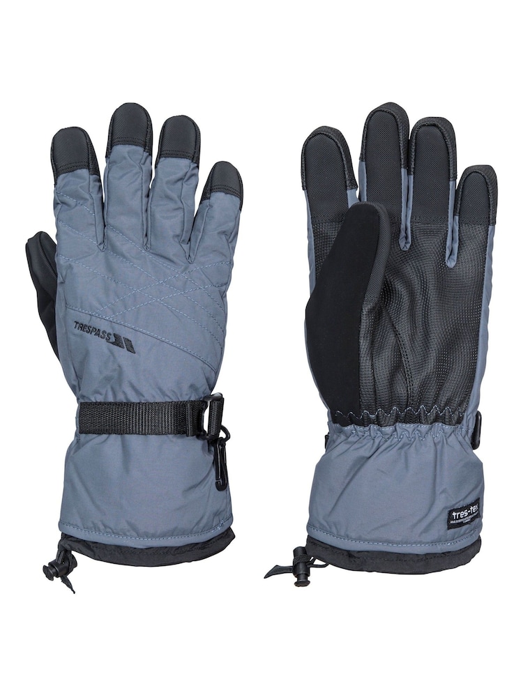 Trespass Male Reunited Ii Black Gloves - Image 1 of 3 Trespass Male Reunited Ii Black Gloves - Image 1 of 3