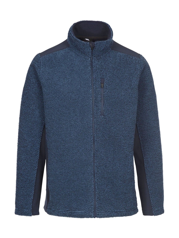Trespass Male Blue Faratino Fleece - Image 1 of 2 Trespass Male Blue Faratino Fleece - Image 1 of 2