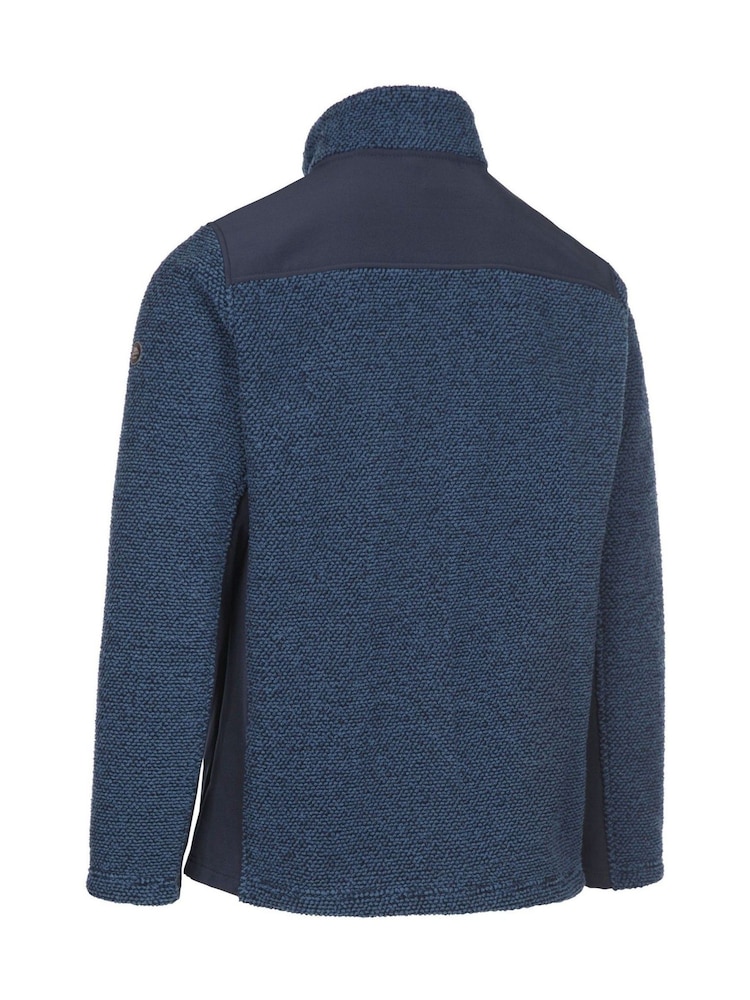Trespass Male Blue Faratino Fleece - Image 2 of 2 Trespass Male Blue Faratino Fleece - Image 2 of 2
