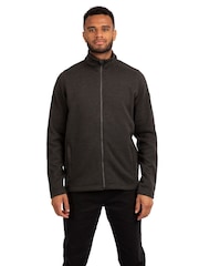 Trespass Male Grey Rundel Fleece Top - Image 1 of 6