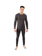 Trespass Male Grey Arno Base Layer Top - Image 1 of 6