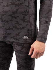 Trespass Male Grey Arno Base Layer Top - Image 4 of 6
