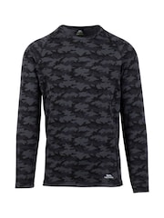 Trespass Male Grey Arno Base Layer Top - Image 5 of 6