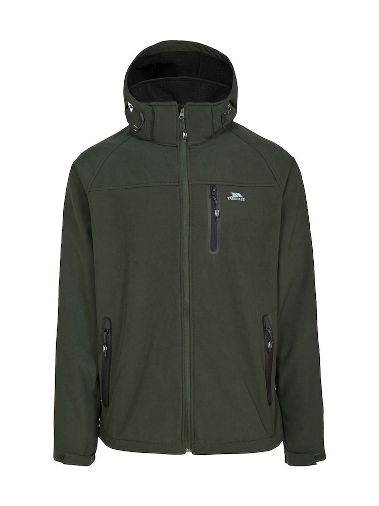 Trespass Male Green Accelerator Ii Softshell Jacket - Image 3 of 4