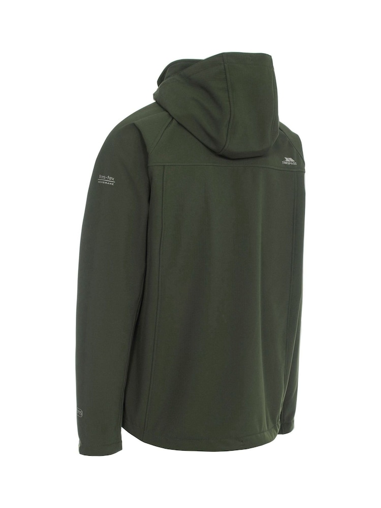 Trespass Male Green Accelerator Ii Softshell Jacket - Image 4 of 4