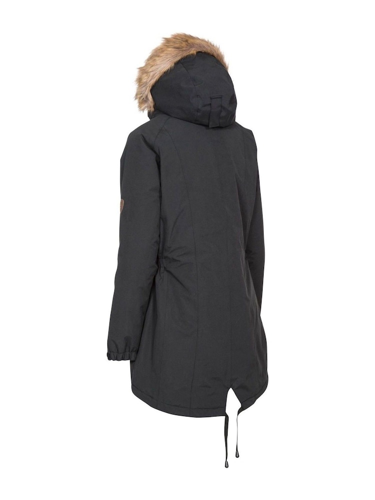 Trespass Female Celebrity Black Jacket - Image 7 of 7