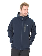 Trespass Male Blue Accelerator Ii Softshell Jacket - Image 1 of 4