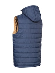 Trespass Male Blue Franklyn Padded Gilet - Image 4 of 4
