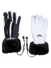 Trespass Female Yanki White Gloves - Image 1 of 1