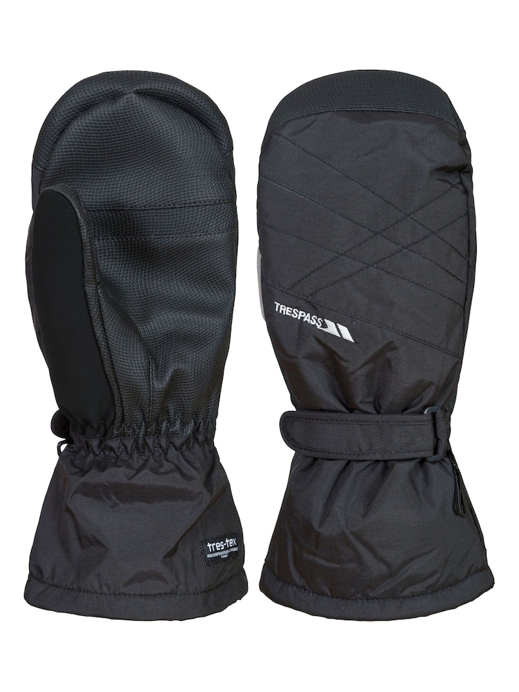 Trespass Male Ikeda Ii Black Gloves - Image 1 of 2 Trespass Male Ikeda Ii Black Gloves - Image 1 of 2