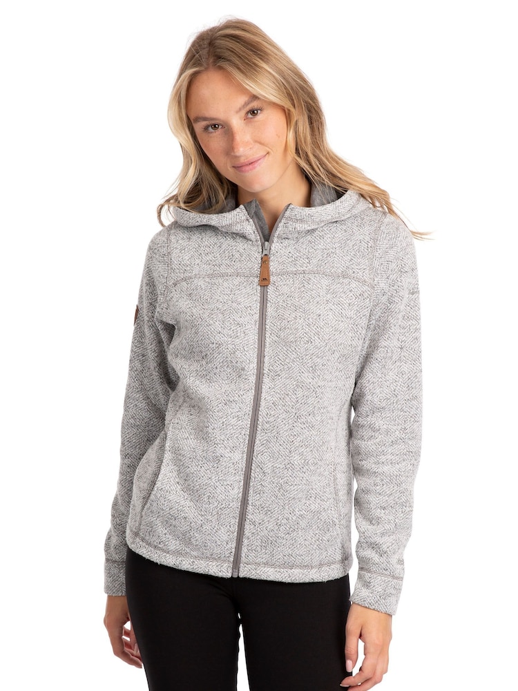 Trespass Female Grey Reserve Fleece - Image 1 of 7