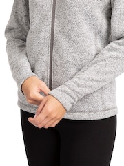Trespass Female Grey Reserve Fleece - Image 4 of 7